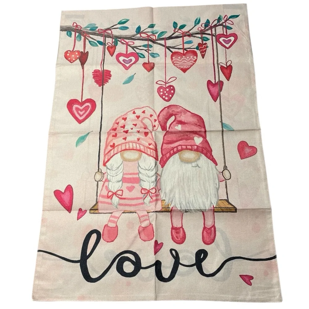Valentine's Gnome Love Tapestry‎